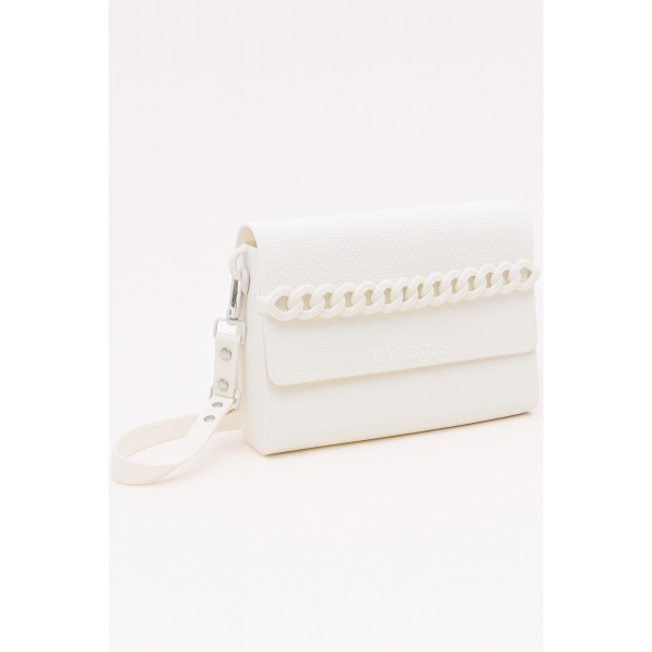 Mala Havaiana Branco Pérola