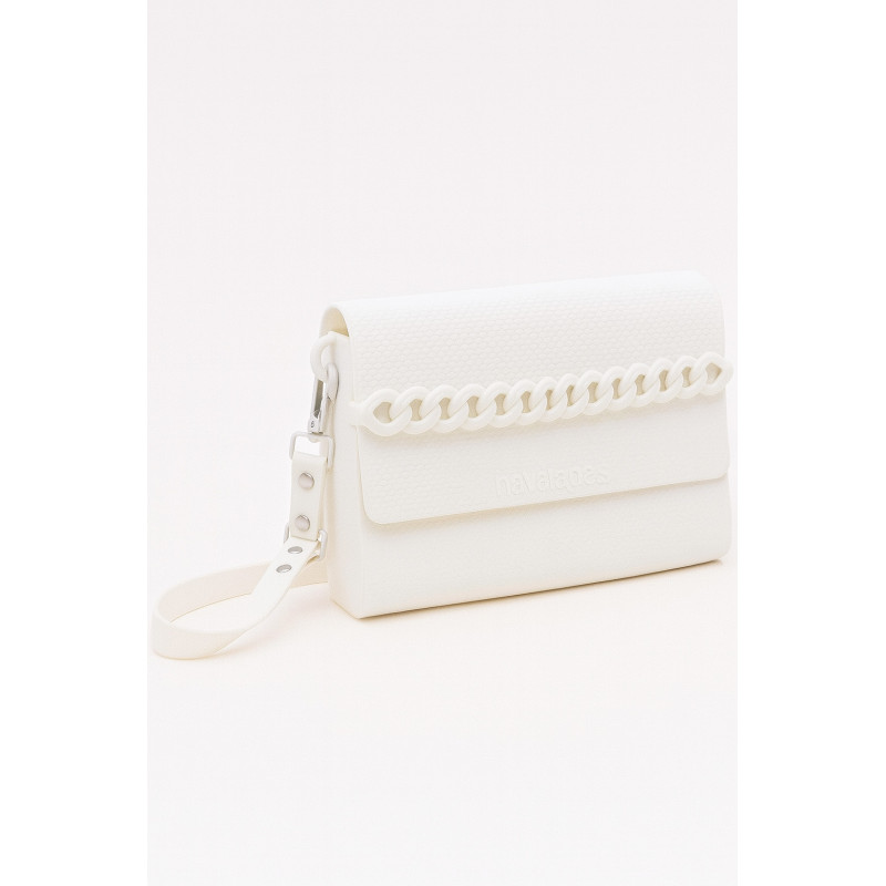 Mala Havaiana Branco Pérola